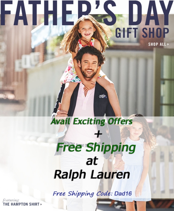 For Dad’s Day 2016 - The Most Surprising Gift List is at Ralph Lauren