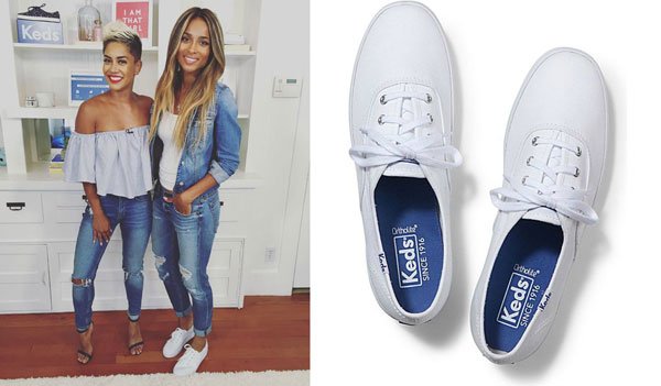 Live the Seasonal Trend—Celebs Certified Sneakers that are Under $100