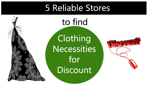 5 Reliable Online Stores to find Clothing Necessities for Discounts