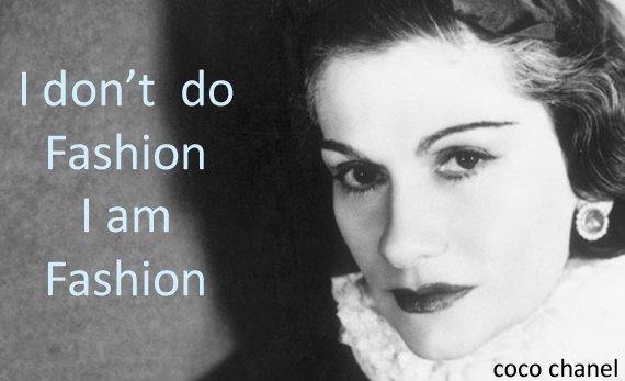 Coco Chanel Fashion Sayings