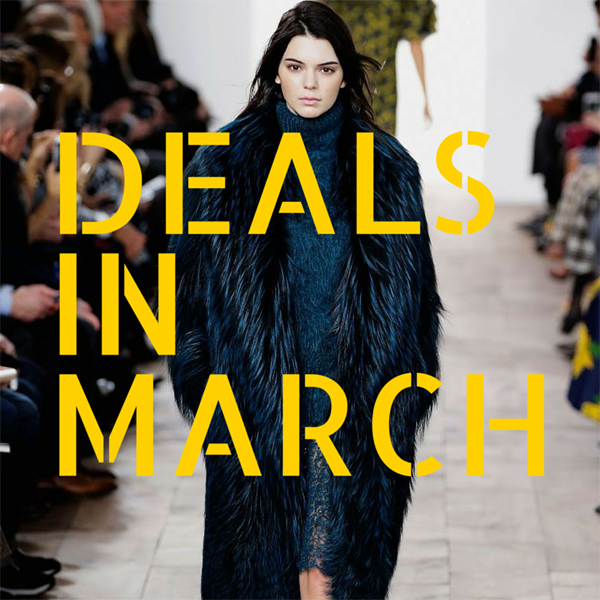 More in March – 5 Most Practical Clothing Coupons for Saving on Designer Fashion