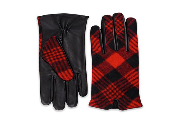 Red Checkered Gloves