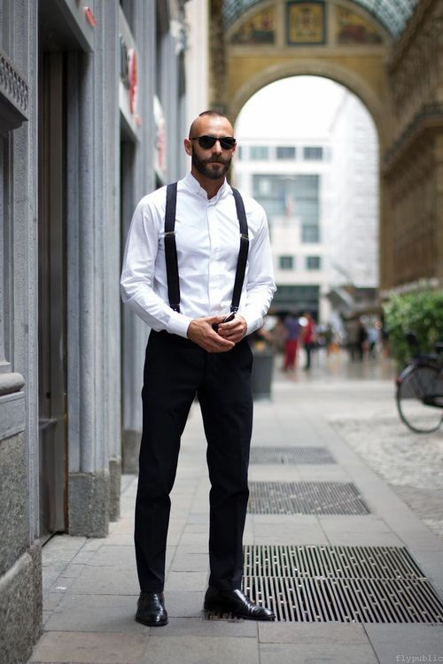 The Tie Bar Suspenders- Every man’s break into hot hip fashion