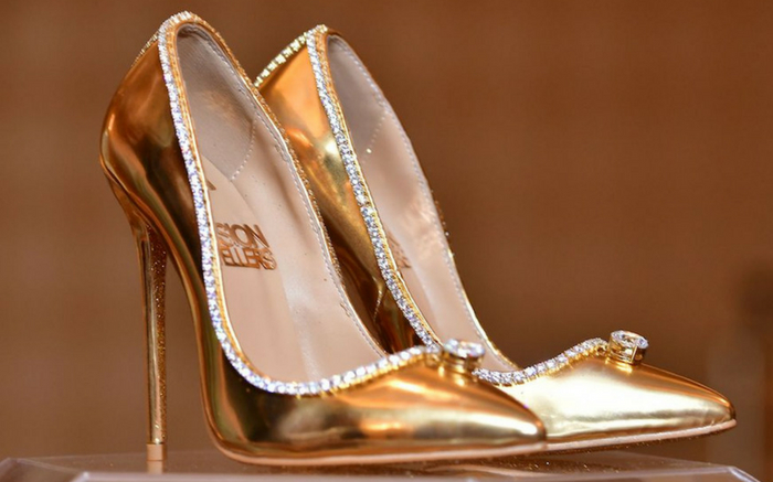 Dh62 Million Worth Shoes Launched In Dubai
