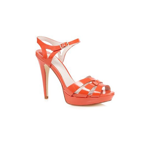 lipsy platform heeled sandals