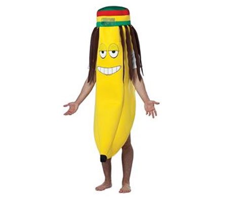 Rasta Banana Hilarious Costume