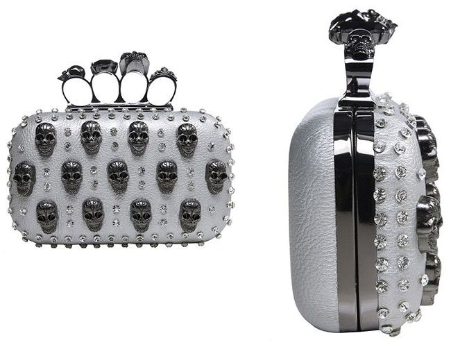 Skull Knuckle Clasps Clutches